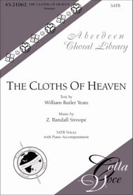 Cloths of Heaven SATB choral sheet music cover Thumbnail